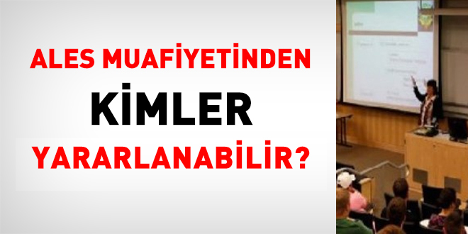 Ders saati ücretli öğretim görevlileri ALES muafiyetinden yararlanabilir mi?