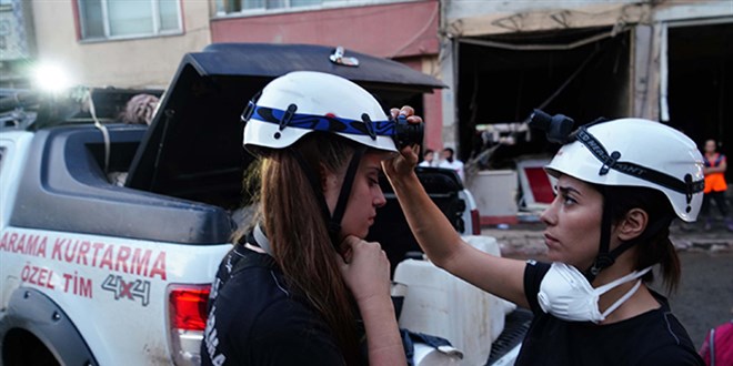 Bozkurt'ta arama kurtarmaya kadın desteği: İyi ki varsınız