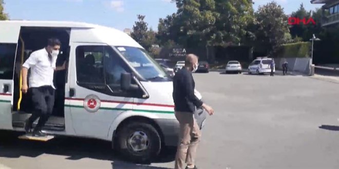 Ebru Şallı'nın eşini arayan haciz memurları eski eşiyle karşılaştı