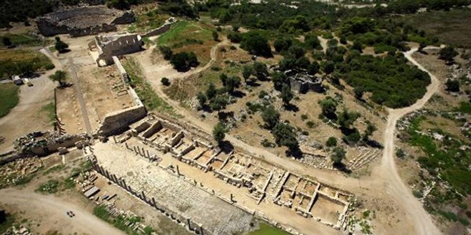 Antik kent Patara'da ziyareti rekoru