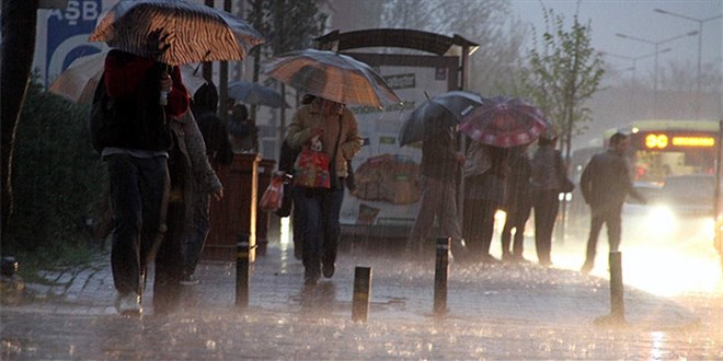 Meteorolojiden kuvvetli sağanak uyarısı