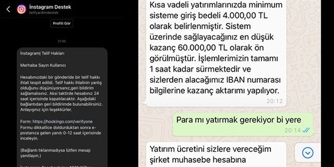 Instagram'da büyük tuzak! Bu linke sakın tıklamayın