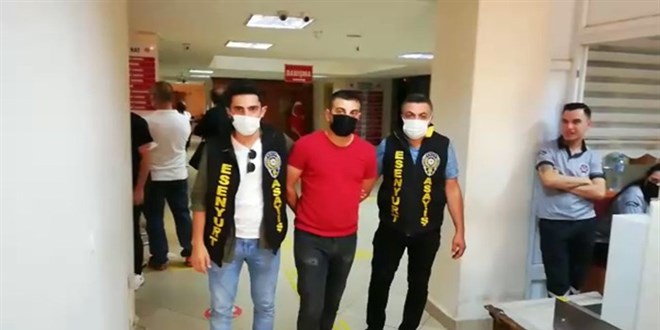 Boşanma aşamasındaki eşini silahla alıkoyan zanlı tutuklandı