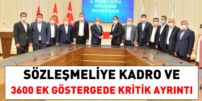 Sözleşmeliye kadro ve 3600 ek göstergede kritik ayrıntı