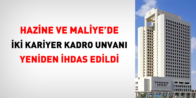 Muhasebat Kontrolörü ve Muhasebe Denetmenleri kadro unvanları geri geldi