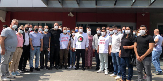 İBB muhabirinden hastane personeline saldırı