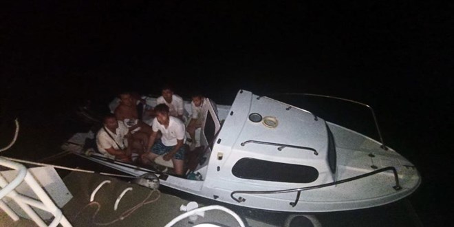Bodrum'da FET'cler tekne ile kaarken yakaland