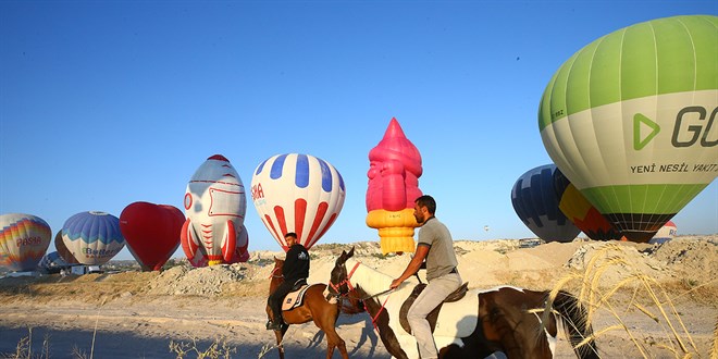 Uluslararas 2. Kapadokya Scak Hava Balon Festivali balad