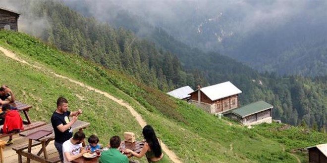 Karadeniz'e doa tatili ilgisi