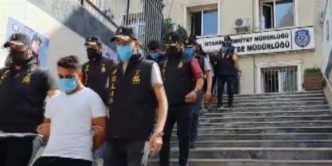 İstanbul'da 5 milyonluk hırsızlık yapan çete çökertildi