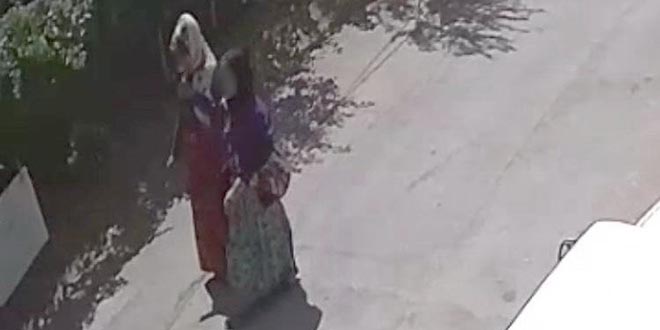 Misafirliğe gelen öğretmenin çantası çalındı