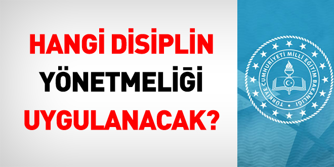 Hangi disiplin ynetmelii uygulanacak?