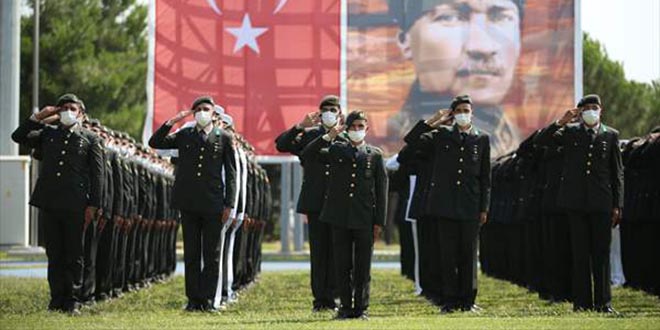 MSÜ Kara Astsubay Meslek Yüksekokulundan 1015 astsubay mezun oldu