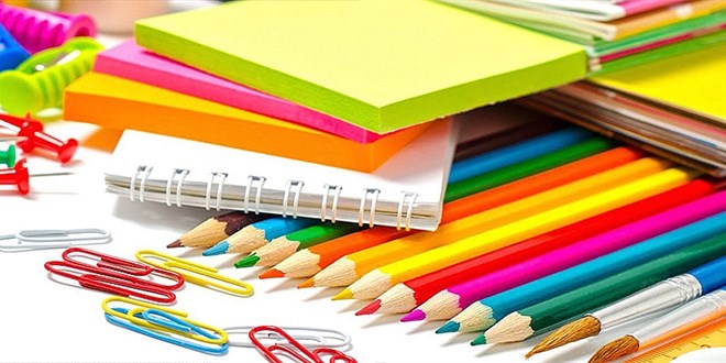 Okulların açılması öncesinde kırtasiye ürünlerine talep arttı