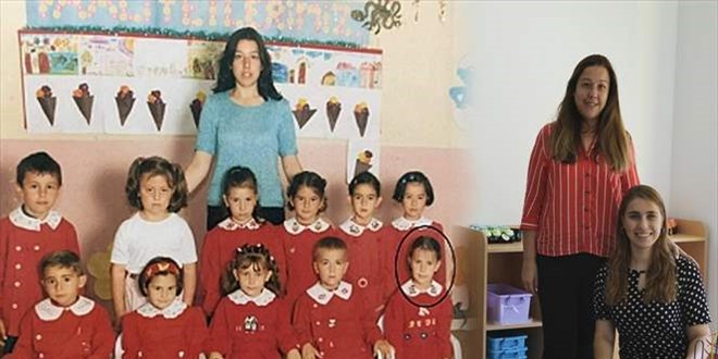 20 yıl önceki öğretmeniyle aynı kurumda meslektaş olarak buluştu