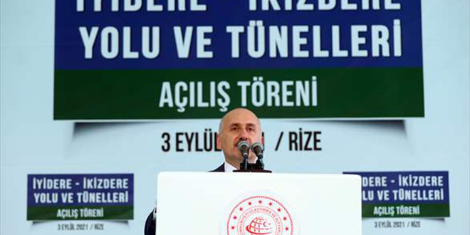 'İyidere-İkizdere tünelleri 17 milyon liralık tasarruf sağlayacak'