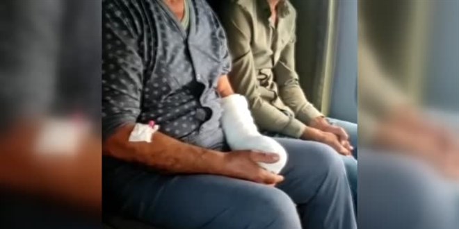 Van'da polis helikopteri parmağı kopan hasta için havalandı