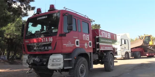 Çanakkale'ye duygulandıran kargo: Bu parçanın bedeli itfaiyecilerin alın teri ile ödenmiştir