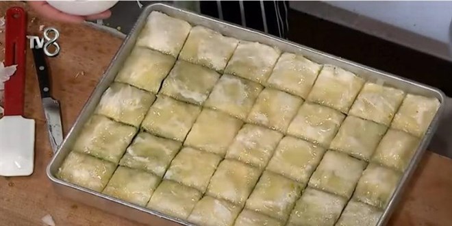 MasterChef'te fırına 35 dilim giren baklava fırından 42 dilim çıktı