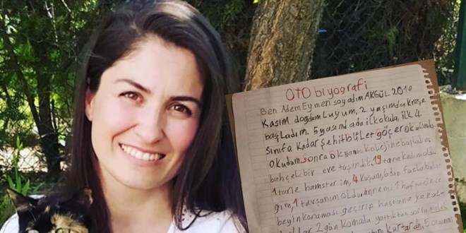 Okulun ilk günü bu satırları yazdı: Annem melek oldu