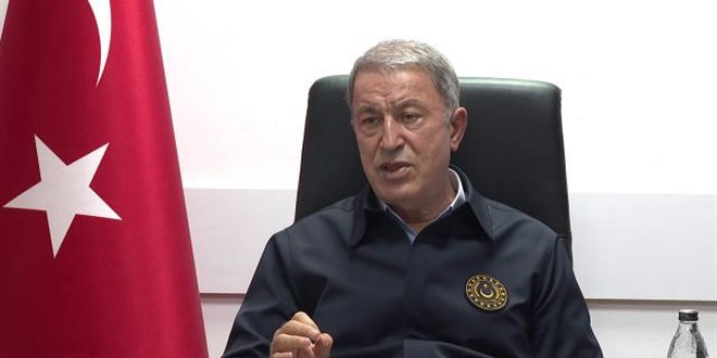 Bakan Akar: Şehitlerimizin kanları yerde kalmadı