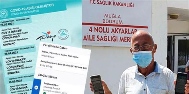 2 kez Almanya'da, 4 kez Türkiye'de aşı oldu