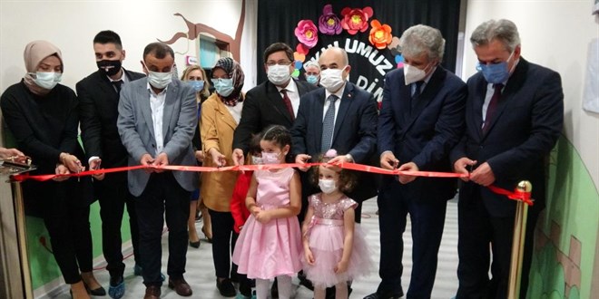 Türkiye'de ilk olan 'adliye anaokulu' eğitime başladı