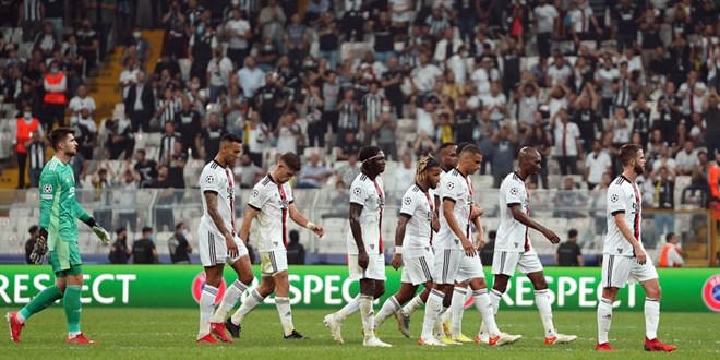 Beşiktaş Şampiyonlar Ligi'ne mağlubiyetle başladı