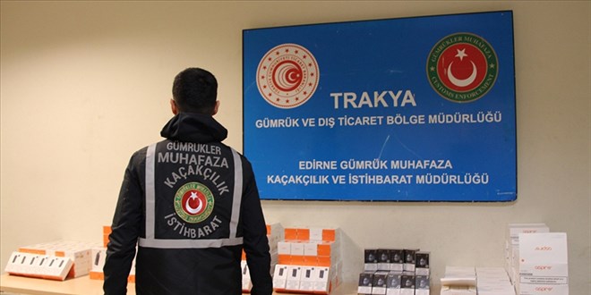 Gümrük muhafaza ekipleri kaçakçılara geçit vermiyor