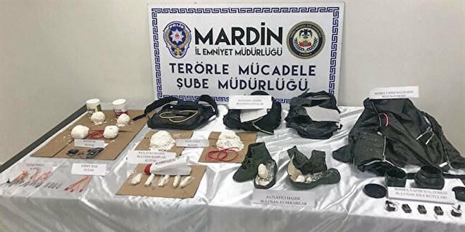 PKK'lı teröristler bombaları saklamak için her yolu denedi: Hepsi yakalandı