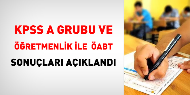 2021 KPSS sonuçları açıklandı