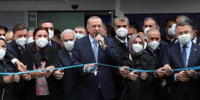 Erdoğan, AK Parti Kırşehir İl Başkanlığı Binası açılışına katıldı