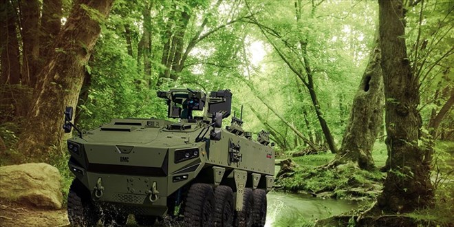 Türkiye'nin yeni zırhlı aracı Altuğ 8x8 göreve hazırlanıyor