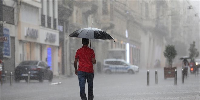 Trakya ve stanbul'da bugn kuvvetli ya bekleniyor