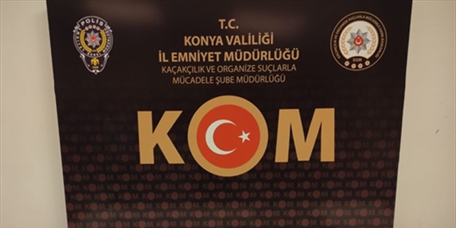 Konya'da tarihi eser niteliğinde 832 obje ele geçirildi