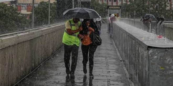 Meteoroloji uyardı: İki bölgede kuvvetli yağış bekleniyor