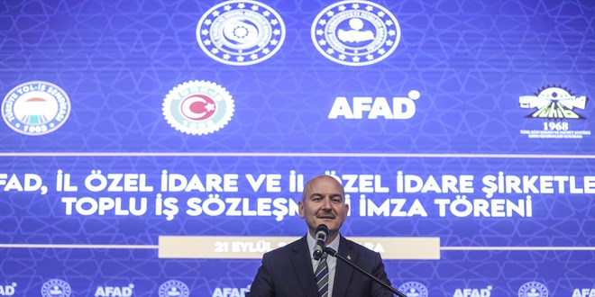 Bakan Soylu: Personel maaşında yüzde 26 artış yapıldı