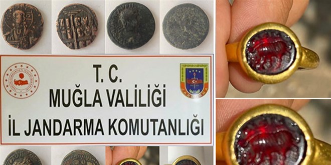 Roma dönemine ait 1,5 milyon dolarlık yüzük ele geçirildi