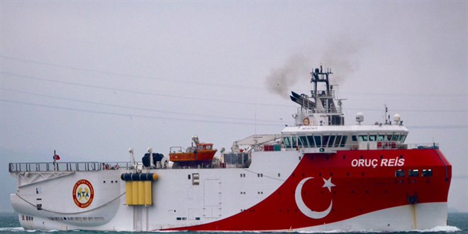Oruç Reis Fransız gemisini Mavi Vatan'a sokmadı
