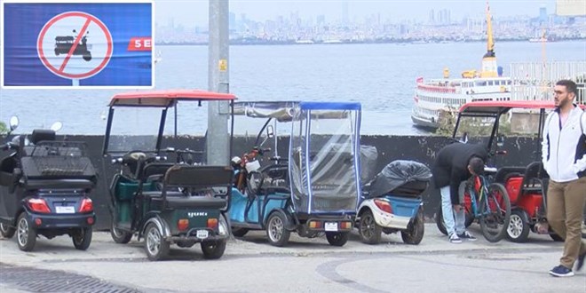 Adalar'da 5 Ekim itibarıyla akülü araç kullanmak yasak!