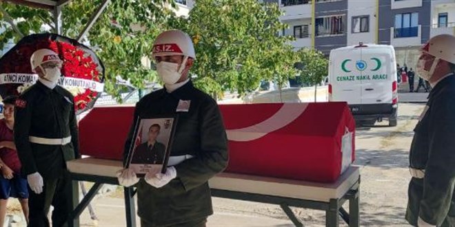 Kazada hayatını kaybeden uzman çavuş toprağa verildi