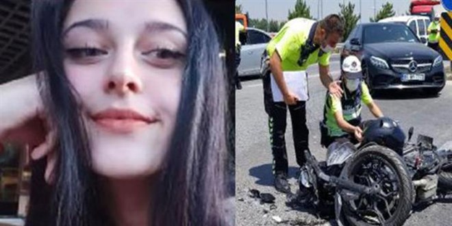 Motosiklet tutkunu Nazlı'dan acı haber!
