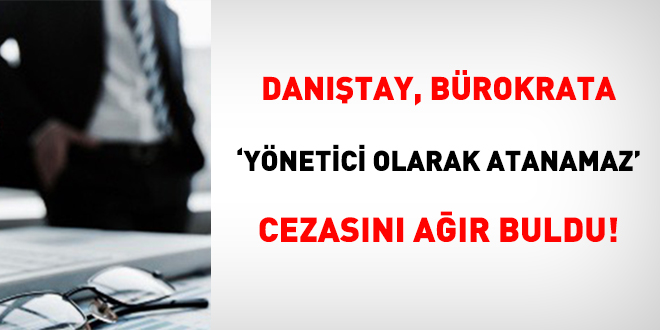 Soruşturmacı 'kritik birimlere yönetici olarak atanmama' teklifi getirebilir mi?