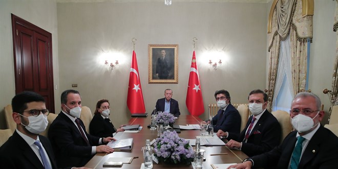 TVF toplantısı Erdoğan'ın başkanlığında gerçekleştirildi
