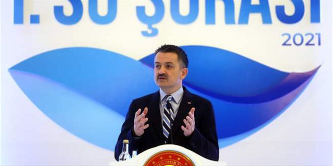 Bakan Pakdemirli: Su Kanunu'nu Meclis'e getirmek istiyoruz
