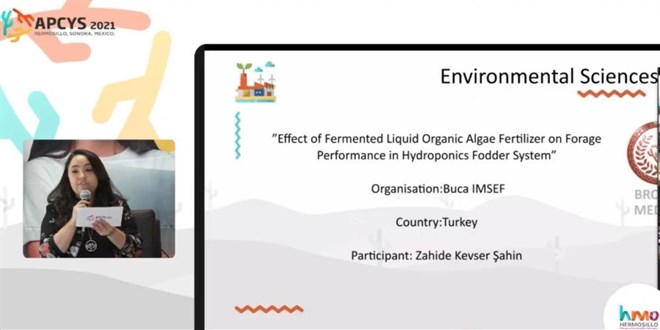 Fen Lisesi öğrencisi Zahide Kevser Dünya 3.'sü oldu
