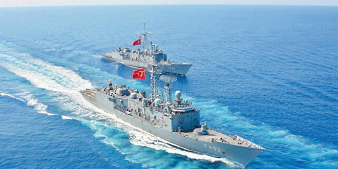 O gemiyi Mavi Vatan'dan attık