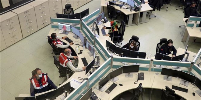 112 acil çağrı merkezleri son 3 ayda 31 milyon çağrıyı cevapladı