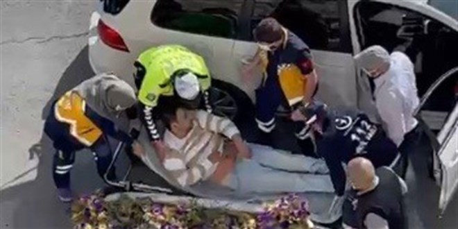 Polisin dikkati vatandaşın hayatını kurtardı