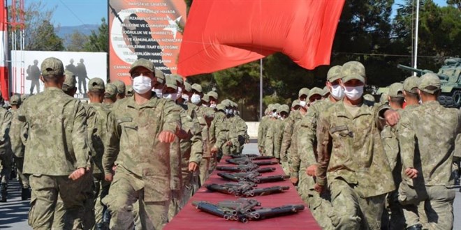MSB: Acemi erbaş ve erlerin yemin töreni icra edildi